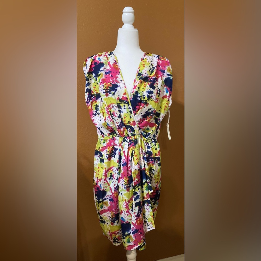 NWT Jack and Jinger paint splash dress